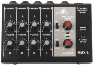 MMX-8 MIKSER MIKROFONOWO-LINIOWY