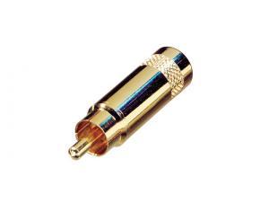 NYS 352 AG - Wtyk RCA Rean / Neutrik złocony